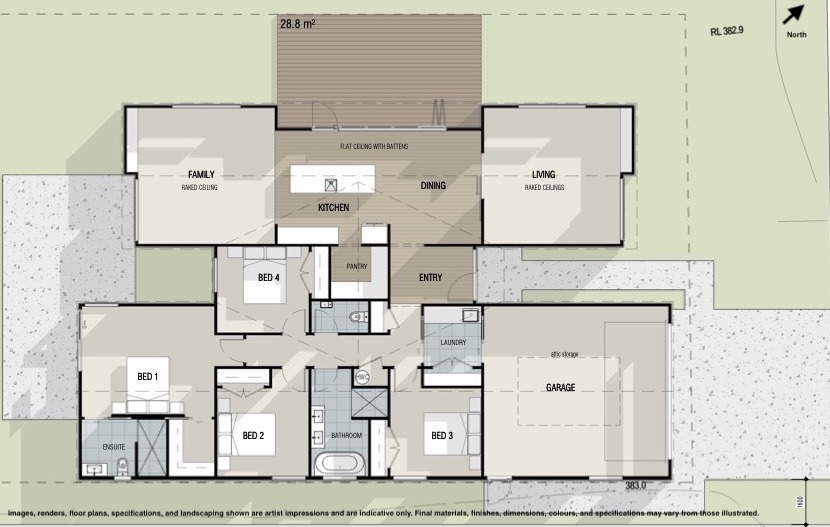 Floor plan, 50 Ngaru Crescent