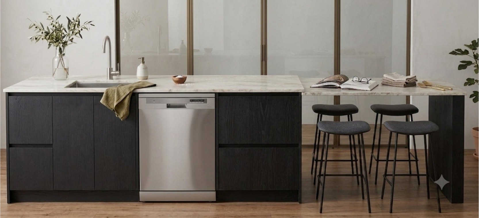 Kitchen island and dining, 50 Ngaru Crescent