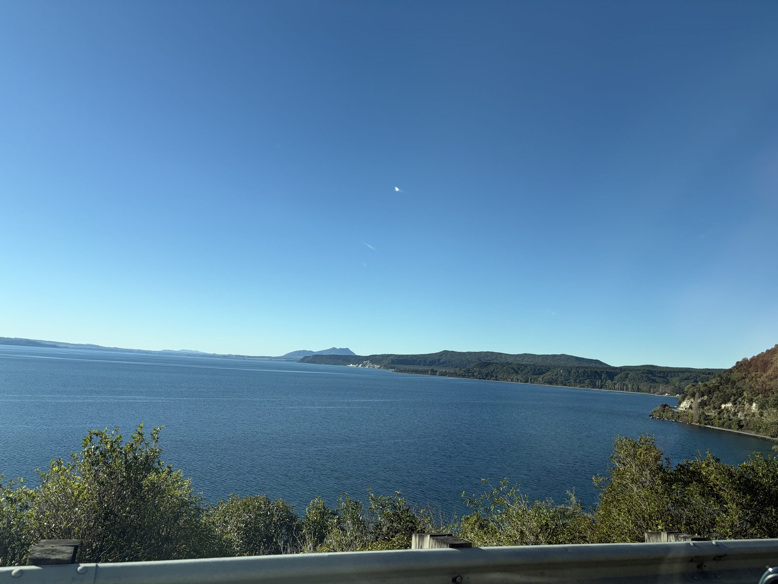 Wide view of Lake Taupo